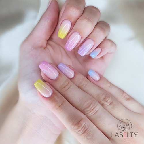 babycolor - 
Nail art : flamme -
Finition : brillante